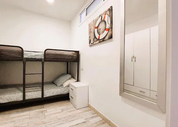 Agaete Parque: Vista Piscina Apartmán Playa del Inglés