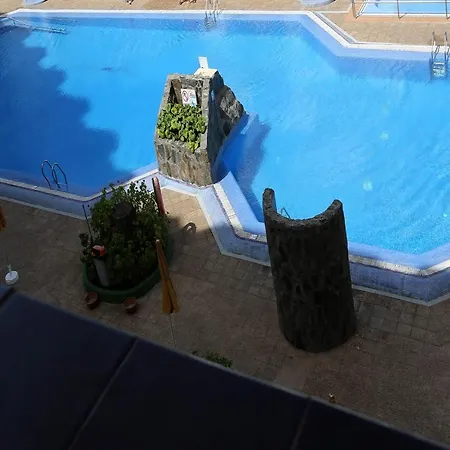 Agaete Parque: Vista Piscina Playa del Ingles (Gran Canaria)