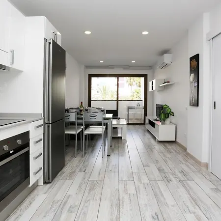 公寓 Agaete Parque: Vista Piscina *