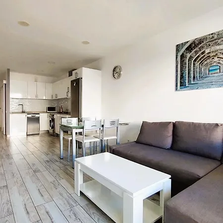 Agaete Parque: Vista Piscina Apartament Playa del Inglés