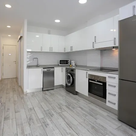 Agaete Parque: Vista Piscina 아파트 플라야 델 잉글스