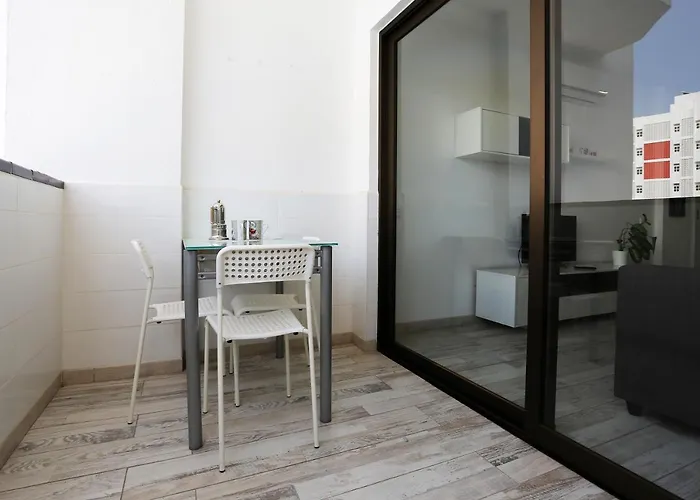 Agaete Parque: Vista Piscina * 普拉亚戴尔雷安格莱斯